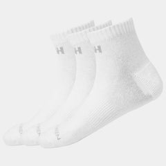 Unisex 3 Pack Quarter Length Socks