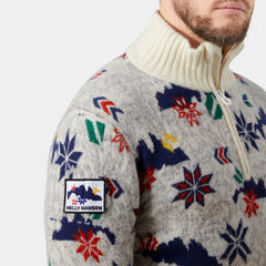 Men's Arctic Ocean Icelander Wool Knit ? Zip Sweater