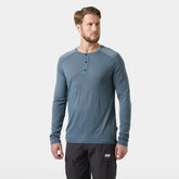 Main image of Men's HH Durawool Long Sleeve Henley