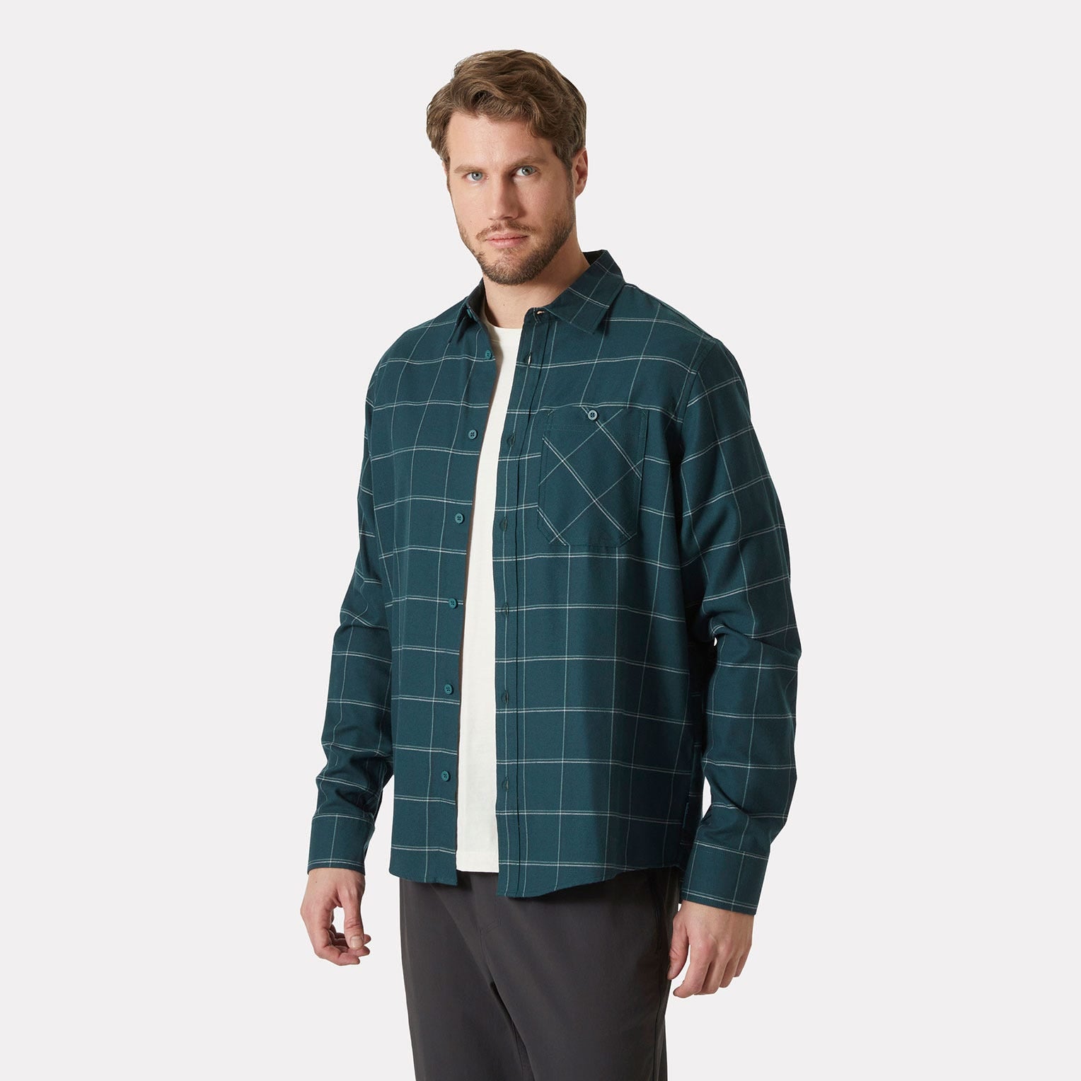Main image of Men's Aker Flannel Long Sleeve Shirt