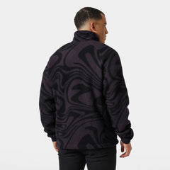 Men's Panorama Printed Pile Snap
