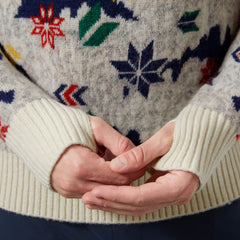 Men's Arctic Ocean Icelander Wool Knit ? Zip Sweater