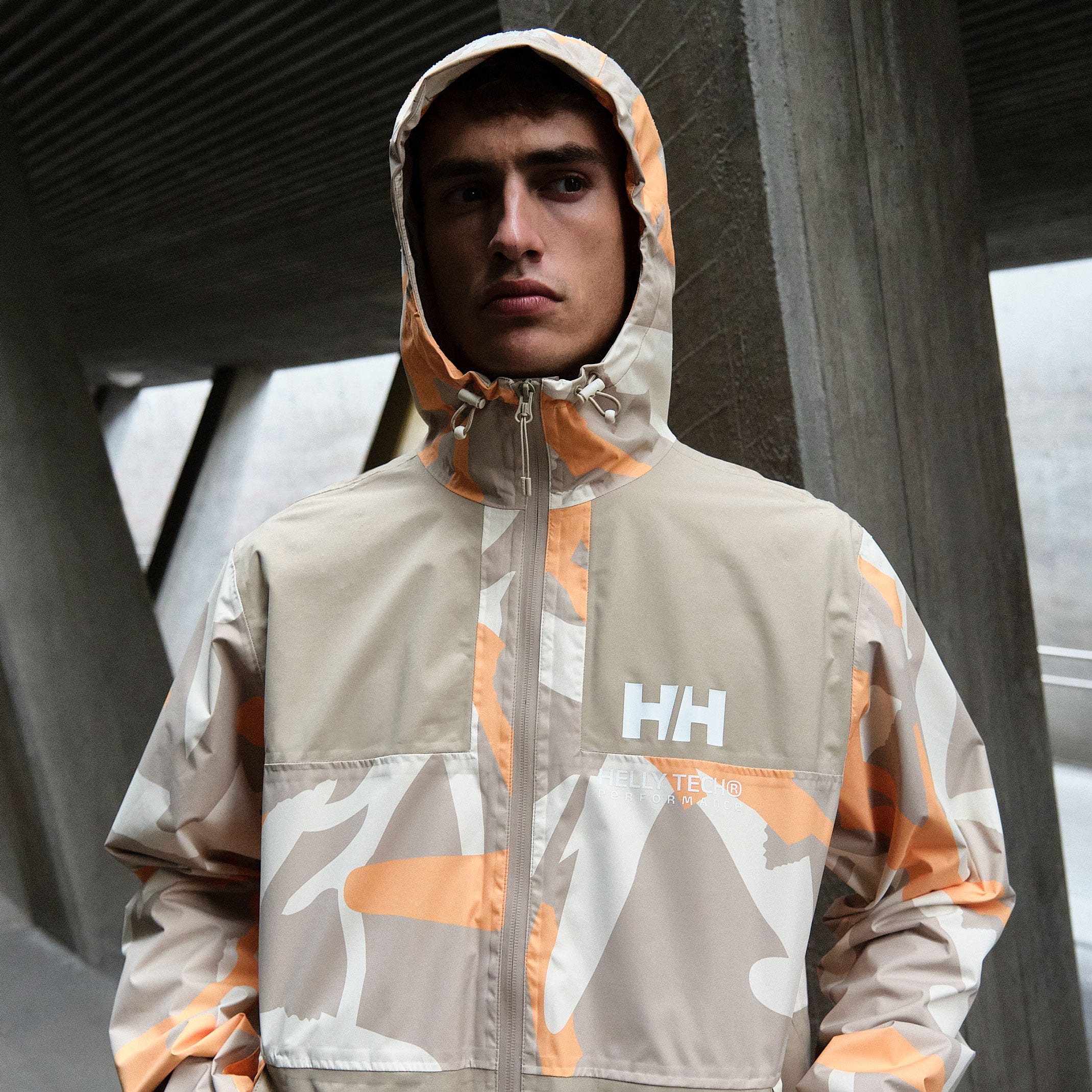 9 image of Men's Ace Graphic Rain Jacket