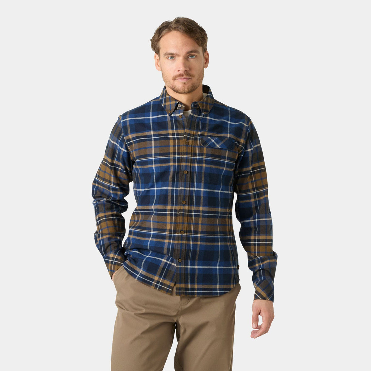 Men's Classic Check Long Sleeve Shirt