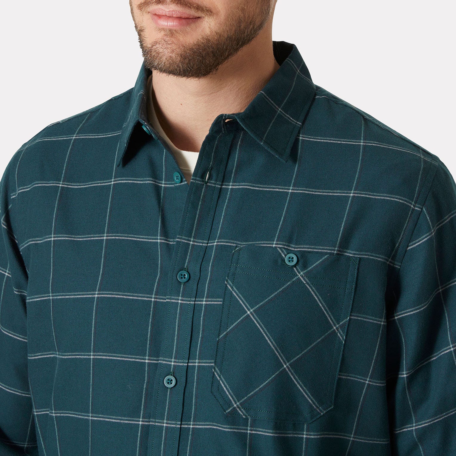2 image of Men's Aker Flannel Long Sleeve Shirt