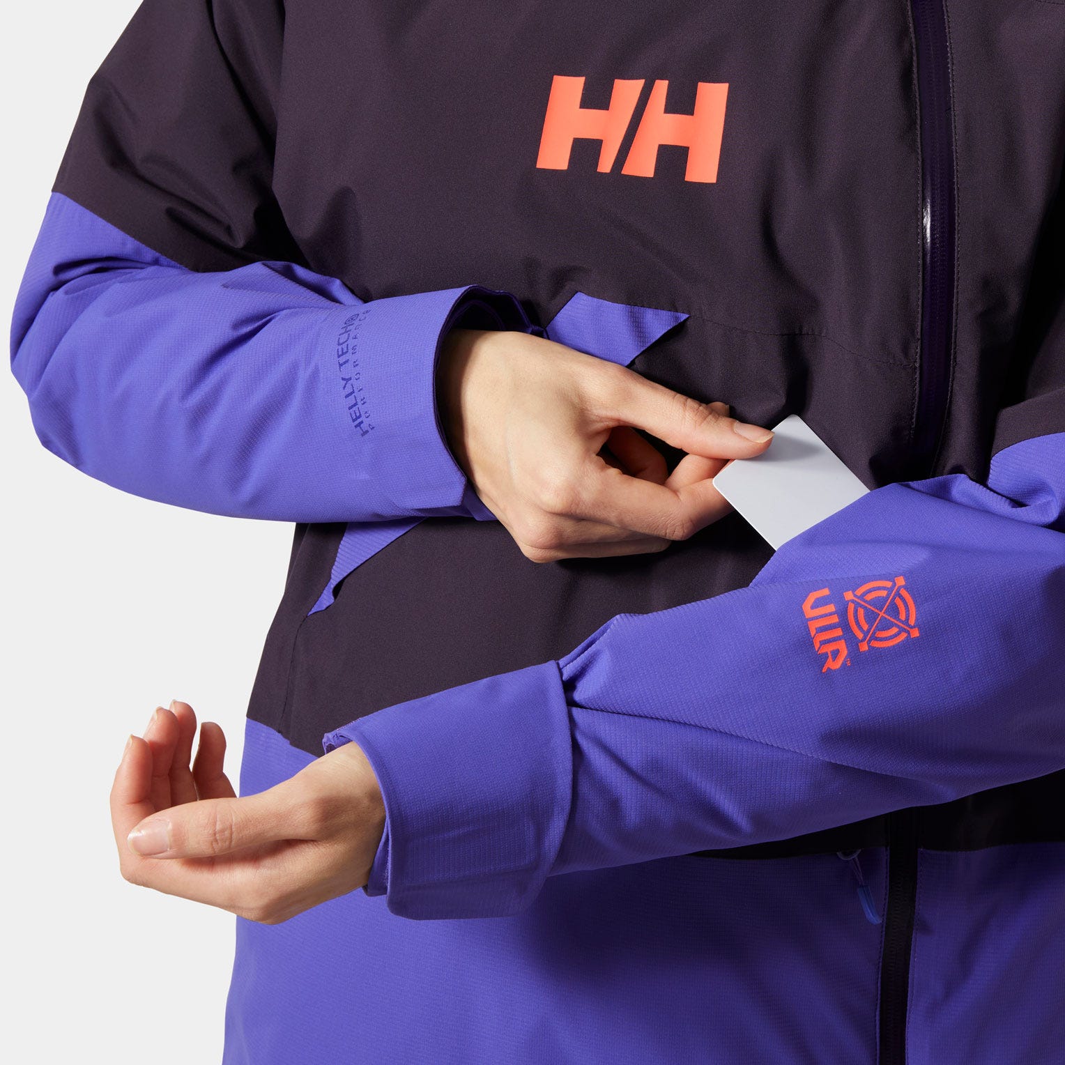 5 image of Women's Powchaser Asymmetric Ski Jacket