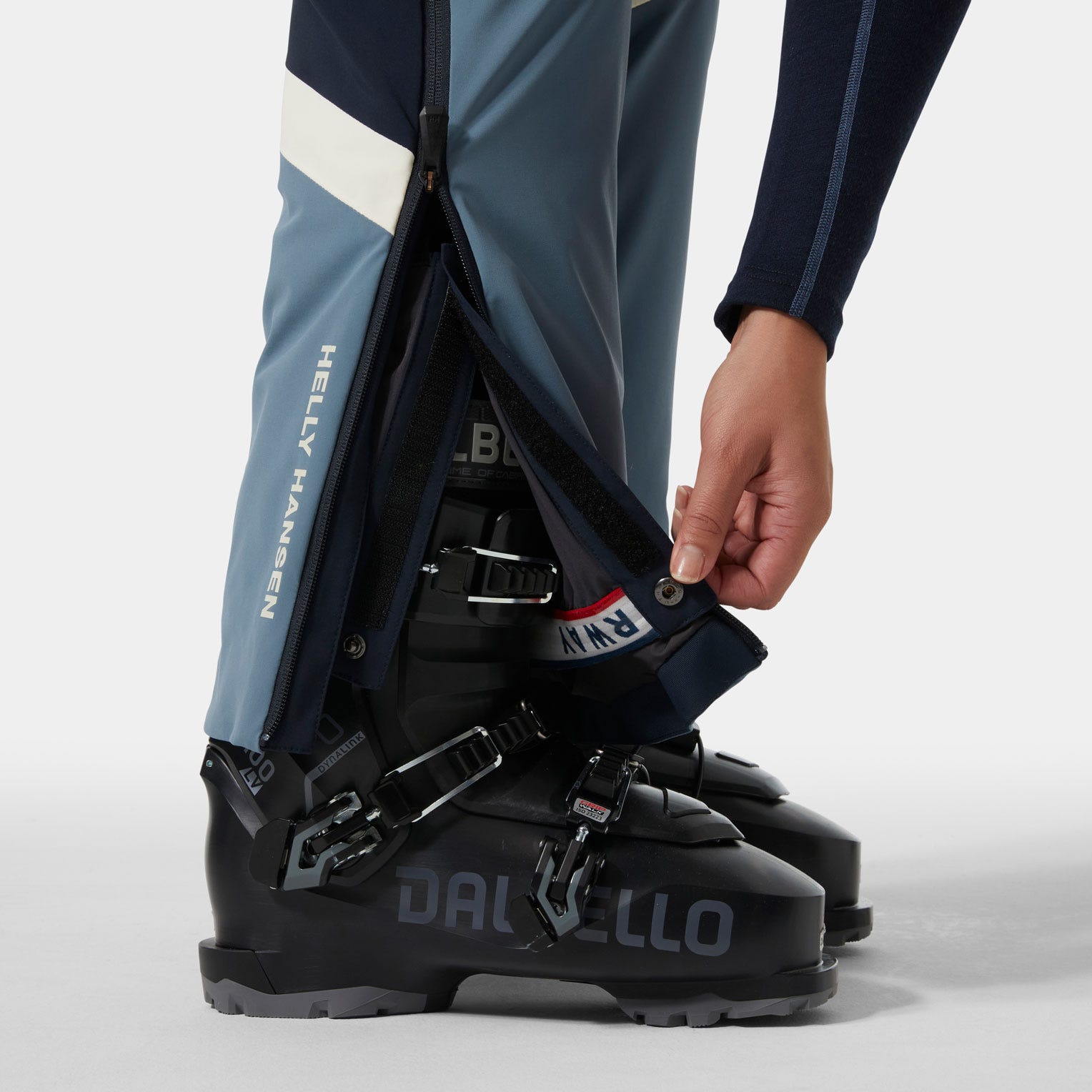 4 image of Women's Kvitfjell Race Insulated Zip Off Ski Pants